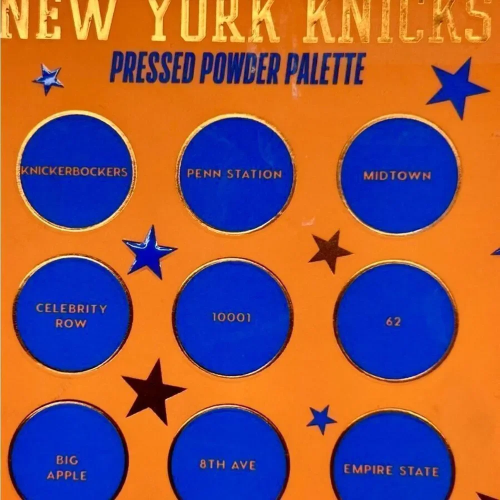 NWT Limited Edition ColourPop  New York Knicks Eyeshadow Palette